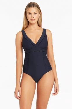 Amazing Lace Night Sky One Pieces Amazing Lace Cross Front Multifit One Piece With Ladder Lace