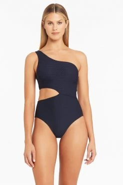 Amazing Lace Night Sky Amazing Lace One Shoulder Piece One Pieces