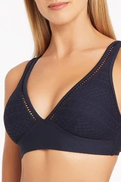 Amazing Lace Night Sky Tops Amazing Lace Long Line Tri Bra