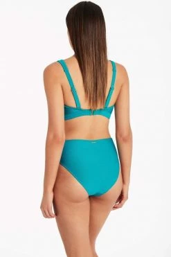 Amazing Lace Seafoam Amazing Lace Cross Front D/DD Cup Panelled Bralette - Final Sale Tops