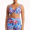 Cabana Cobalt Cabana Twist Front DD/E Cup Bra Tops 2 Cabana Cobalt Cabana Twist Front DD/E Cup Bra Tops