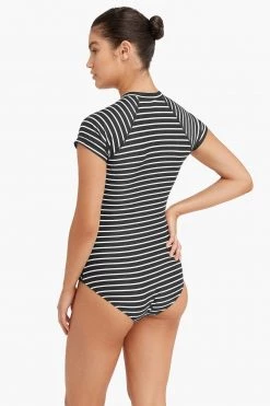 Chamarel Black Chamarel Short Sleeved Multifit One Piece