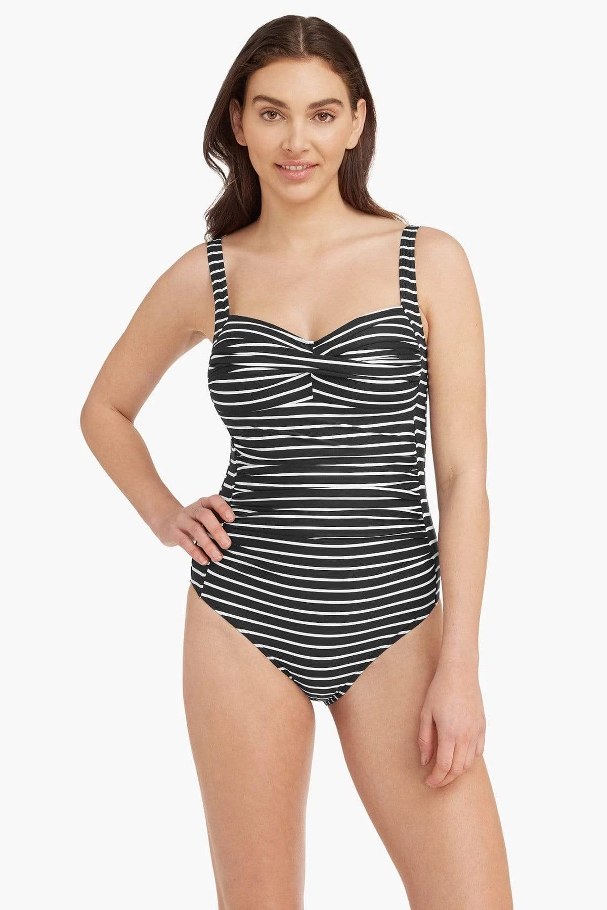 Chamarel Black Chamarel Twist Front Multifit One Piece 3 Chamarel Black Chamarel Twist Front Multifit One Piece