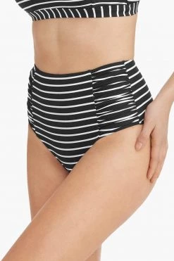 Chamarel Black Chamarel High Waist Gathered Side Pant 8 Chamarel Black Chamarel High Waist Gathered Side Pant