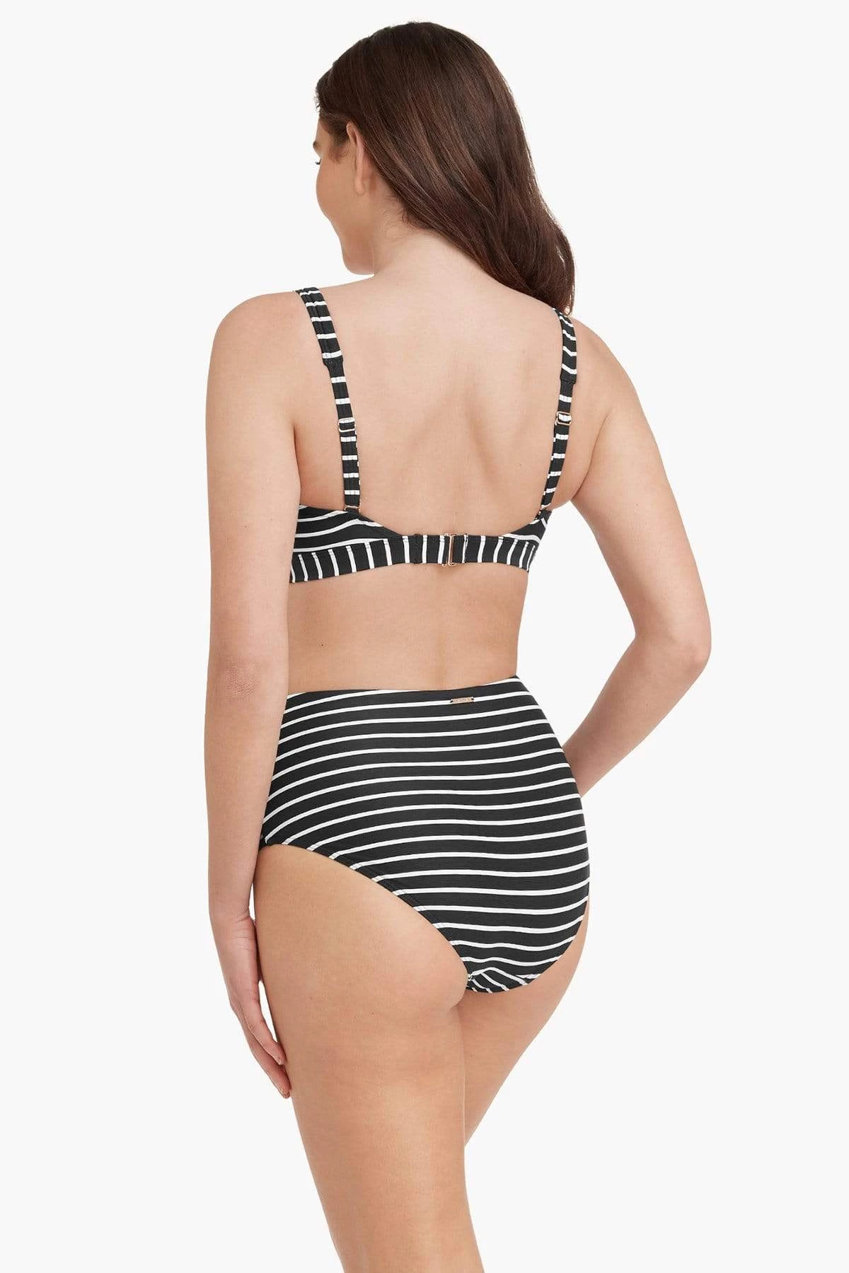 Chamarel Black Chamarel High Waist Gathered Side Pant 4 Chamarel Black Chamarel High Waist Gathered Side Pant