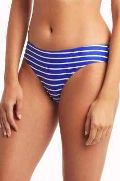 Chamarel Cobalt Chamarel Regular Bikini Pant Bottoms