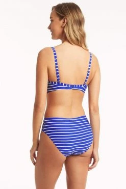 Chamarel Cobalt Tops Chamarel Cross Front Moulded Underwire Bra