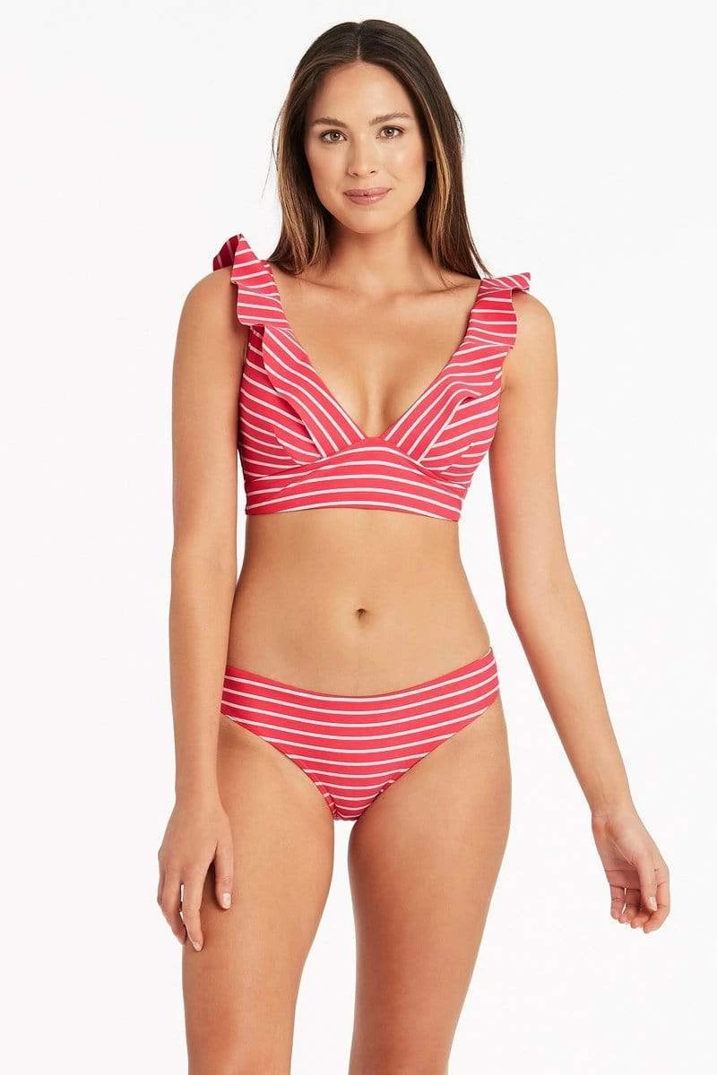 Chamarel Coral Chamarel Regular Bikini Pant - Final Sale Bottoms 6 Chamarel Coral Chamarel Regular Bikini Pant - Final Sale Bottoms