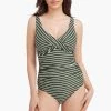 Chamarel Khaki Chamarel Cross Front Multifit One Piece One Pieces