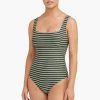 Chamarel Khaki Chamarel Square Neck One Piece 2 Chamarel Khaki Chamarel Square Neck One Piece