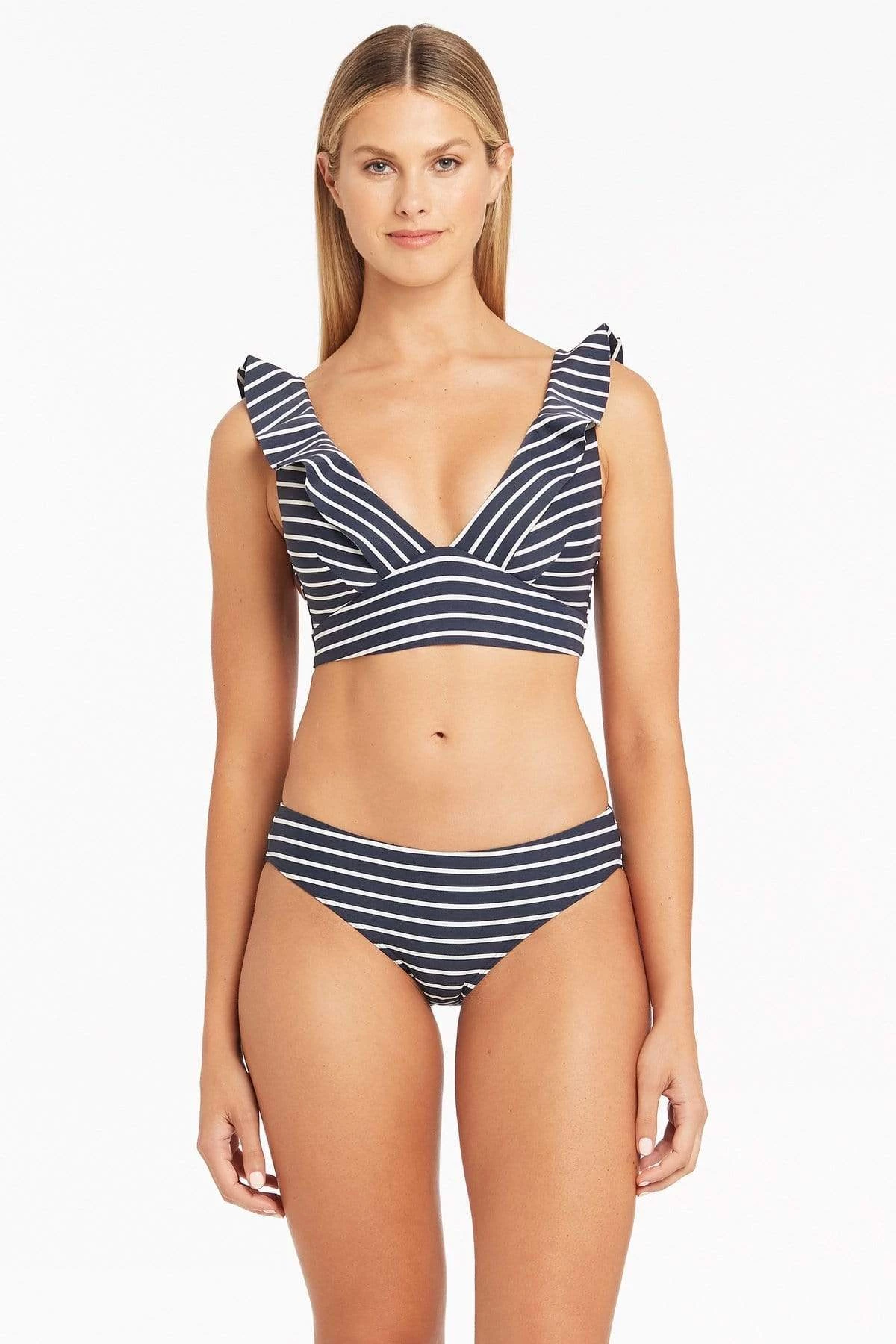 Chamarel Night Sky Chamarel Bonded Frill Bra Top - Final Sale 3 Chamarel Night Sky Chamarel Bonded Frill Bra Top - Final Sale