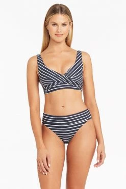 Chamarel Night Sky Tops Chamarel Cross Front Multifit Bra Top - Final Sale