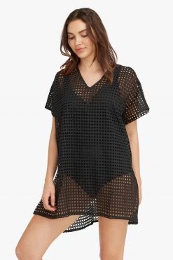 Cotton Eyelet Eyelet Kaftan Cotton Eyelet