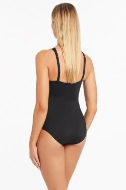 Eco Essentials Black Eco Essentials High Neck Multifit One Piece