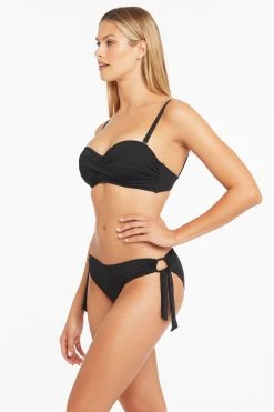 Eco Essentials Black Bottoms Eco Essentials Tie Side Regular Pant 11 Eco Essentials Black Bottoms Eco Essentials Tie Side Regular Pant