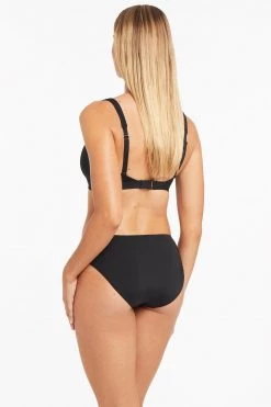 Eco Essentials Black Eco Essentials Square Neck Bra Tops