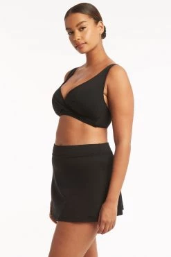 Eco Essentials Black Eco Essentials Swim Skirt