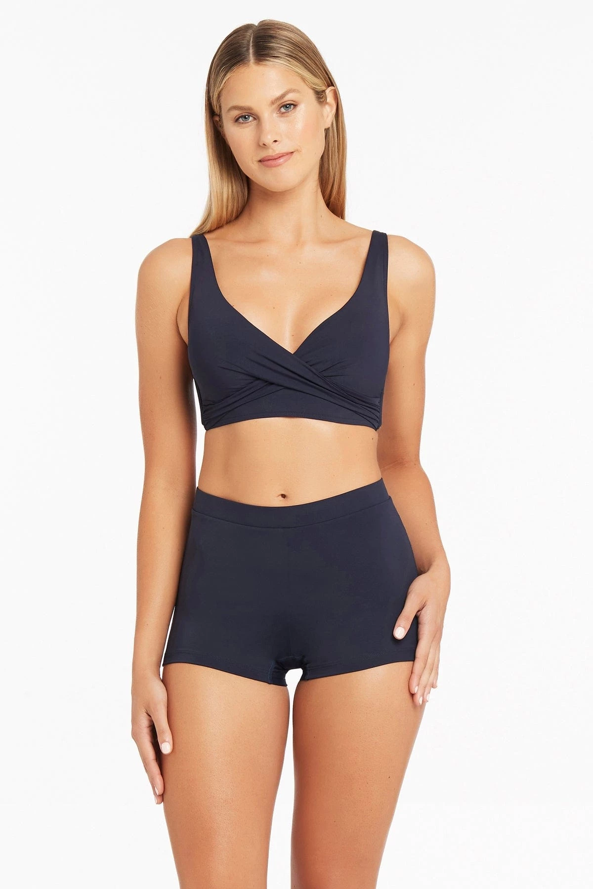 Eco Essentials Night Sky Eco Essentials Katie Boy Leg Pant Bottoms 3 Eco Essentials Night Sky Eco Essentials Katie Boy Leg Pant Bottoms