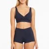 Eco Essentials Night Sky Eco Essentials Cross Front Multifit Bra Top