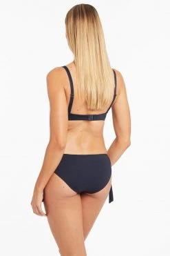 Eco Essentials Night Sky Tops Eco Essentials Twist Front Bandeau Bikini Top