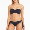 Eco Essentials Night Sky Tops Eco Essentials Twist Front Bandeau Bikini Top