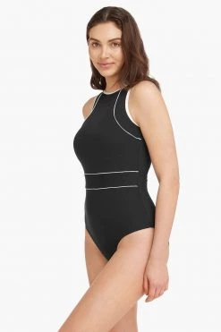 Elite Black Elite High Neck Multifit One Piece One Pieces