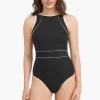 Elite Black Elite High Neck Multifit One Piece One Pieces