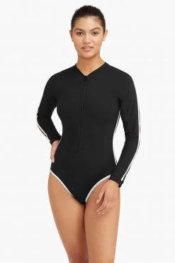 Elite Black Elite Long Sleeved Multifit One Piece One Pieces