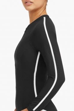 Elite Black Elite Long Sleeved Multifit One Piece One Pieces