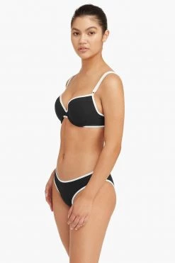 Elite Black Elite Regular Bikini Pant Bottoms