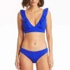 Eco Essentials Cobalt Eco Essentials Frill Bra Top