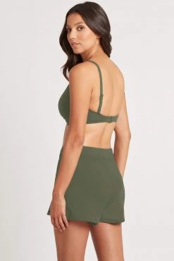 Eco Essentials Khaki Eco Essentials Swim Shorts