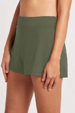 Eco Essentials Khaki Eco Essentials Swim Shorts