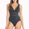 Lola Shimmer Charcoal Lola Shimmer Cross Front Spliced Multifit One Piece One Pieces 2 Lola Shimmer Charcoal Lola Shimmer Cross Front Spliced Multifit One Piece One Pieces