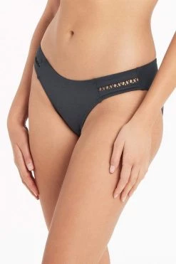 Lola Shimmer Charcoal Bottoms Lola Shimmer Regular Pant