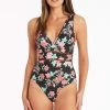 One Pieces Mauritius Spliced One Piece - Final Sale