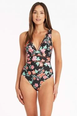 One Pieces Mauritius Spliced One Piece - Final Sale