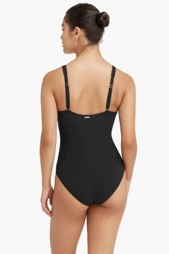 Messina Black Messina Panel Line Multifit One Piece One Pieces