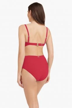 Messina Red Messina Twist Front DD/E Cup Bra