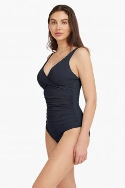 Messina Storm Blue Messina Cross Front Multifit One Piece