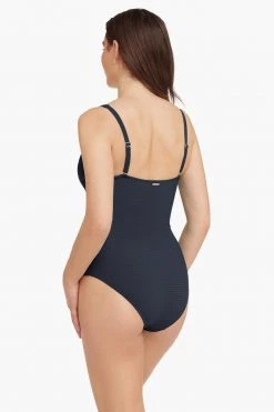 Messina Storm Blue Messina Cross Front Multifit One Piece