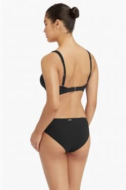 Messina Storm Blue Messina Square Neck Bra Top Tops