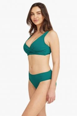 Messina Vermont Messina Cross Front Multifit Bra Top Tops