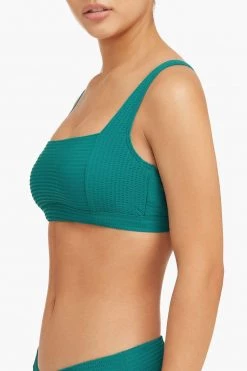 Messina Vermont Messina Square Neck Bra Top Tops