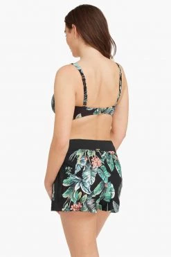 Tango Black Tops Tango G Cup Cross Front Bra Top