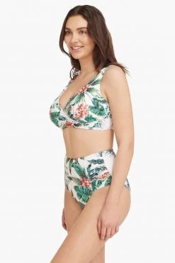 Tango White Tops Tango G Cup Cross Front Bra Top