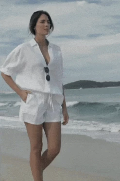 Tidal Linen Kyoto Shirt