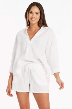 Tidal Linen Kyoto Shirt