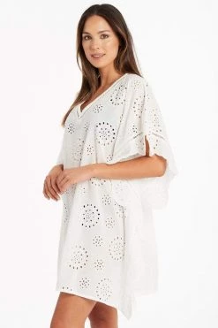 Vacation Embroidery Kaftan