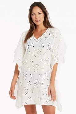 Vacation Embroidery Kaftan